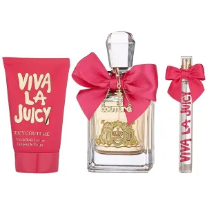 Viva La Juicy by Juicy Couture for Women 3.4 oz EDP 3pc Gift Set