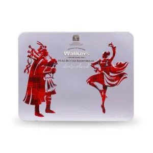 Walkers Piper & Dancer Shortbread Tin