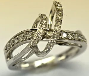 white gold diamond ring