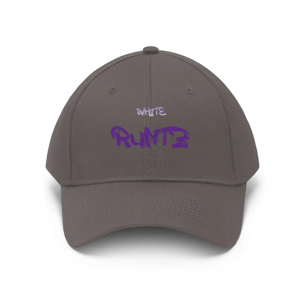 White Runtz Unisex Hat, Custom Hat, Personalized Hat, Runtz hat