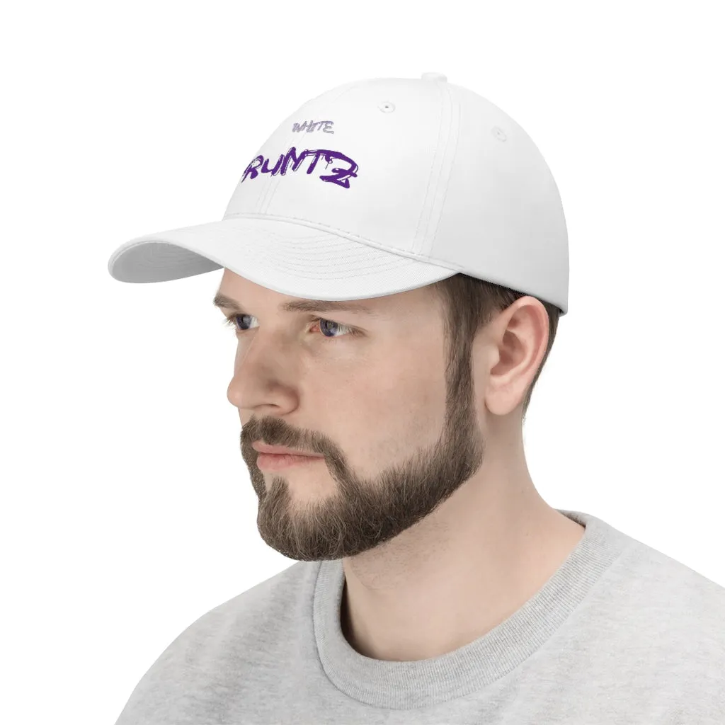 White Runtz Unisex Hat, Custom Hat, Personalized Hat, Runtz hat