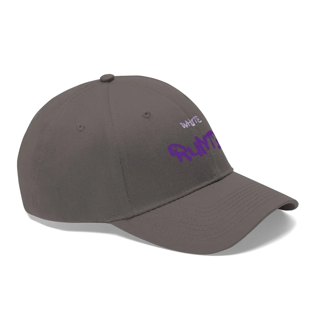 White Runtz Unisex Hat, Custom Hat, Personalized Hat, Runtz hat