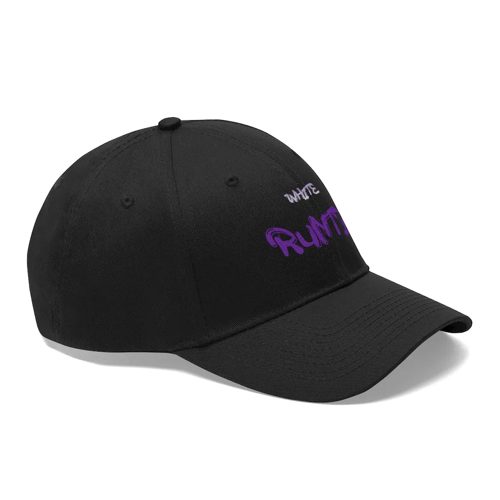 White Runtz Unisex Hat, Custom Hat, Personalized Hat, Runtz hat