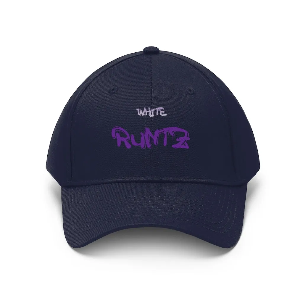 White Runtz Unisex Hat, Custom Hat, Personalized Hat, Runtz hat