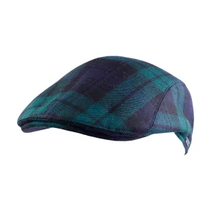 Wigens Khalil Modern Ivy Lambswool Check Ivy Cap