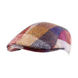 Wigens Mosaic Modern Ivy Wool Multi-Check Ivy Cap