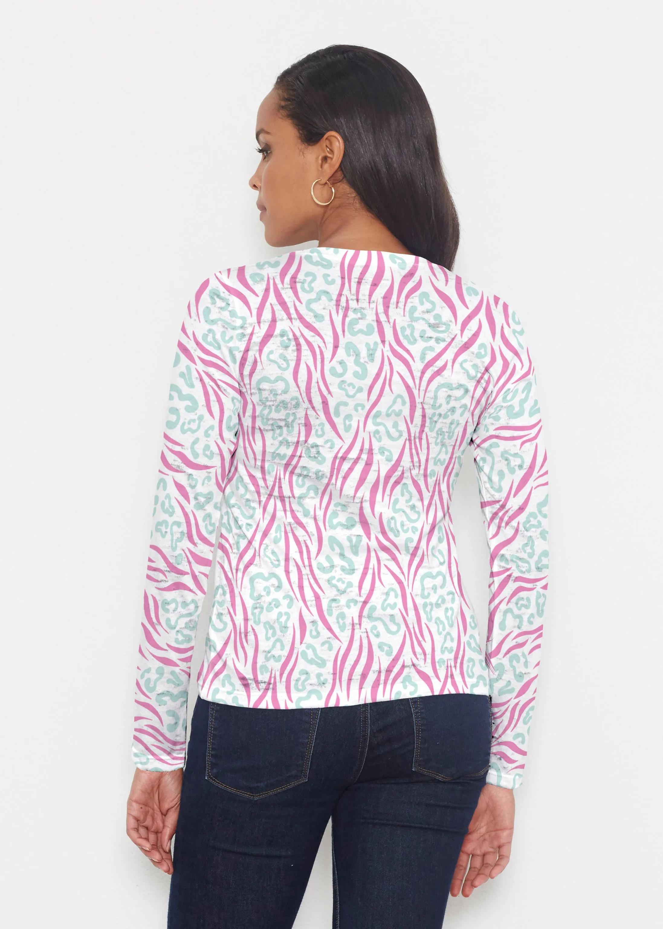 Wild Duo Berry (7937) ~ Signature Long Sleeve Crew Shirt
