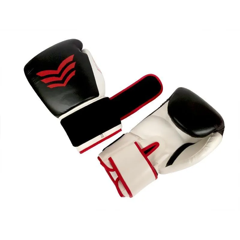 WMD COWHIDE LEATHER BOXING GLOVES SPARRING PUNCHING MMA BAG TRAINING