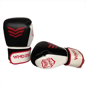 WMD COWHIDE LEATHER BOXING GLOVES SPARRING PUNCHING MMA BAG TRAINING