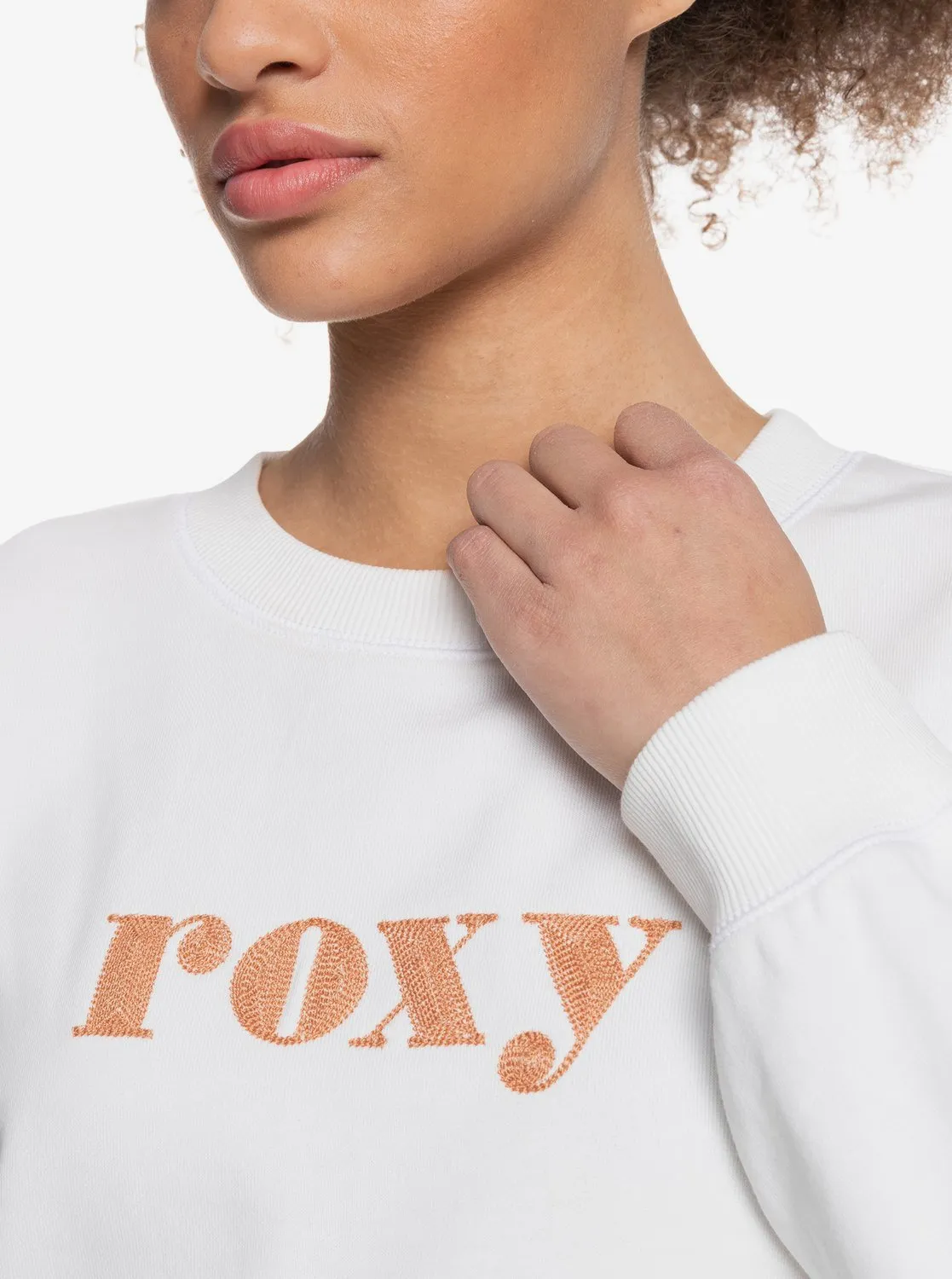 Womens Break Away Organic Fleece Jumper