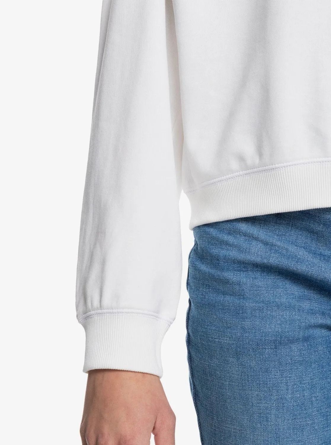 Womens Break Away Organic Fleece Jumper