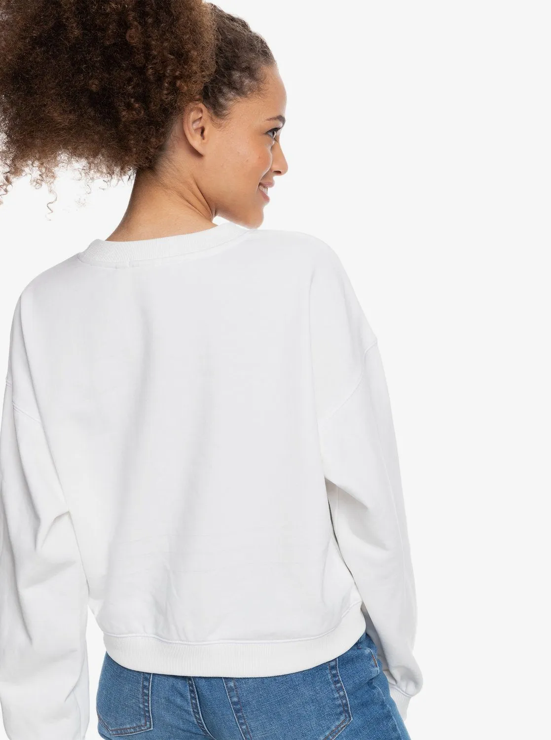 Womens Break Away Organic Fleece Jumper