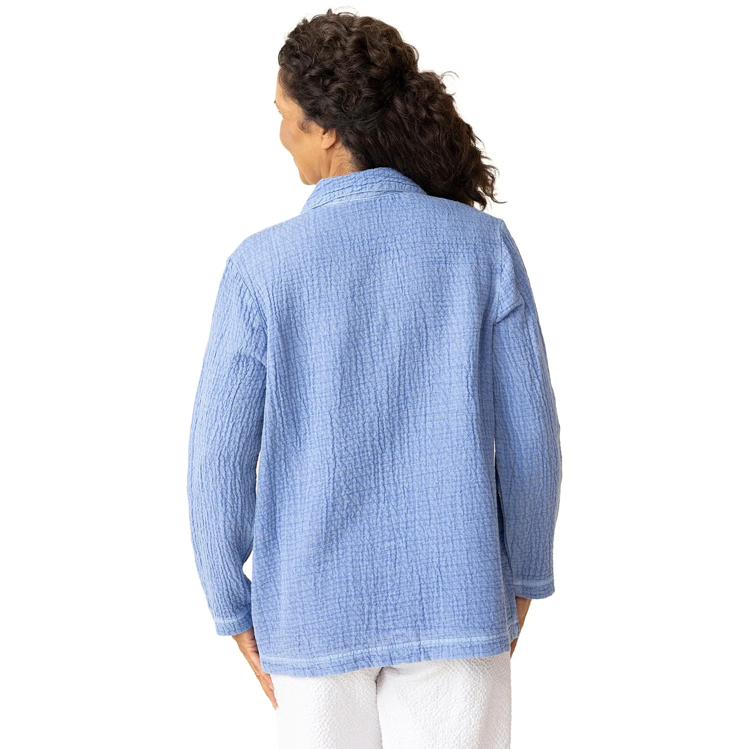 Women's Habitat Sun Washed Jacquard Seamed Pocket Jacket Rain