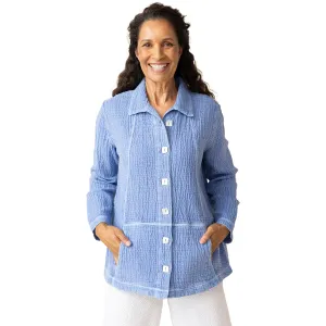 Women's Habitat Sun Washed Jacquard Seamed Pocket Jacket Rain