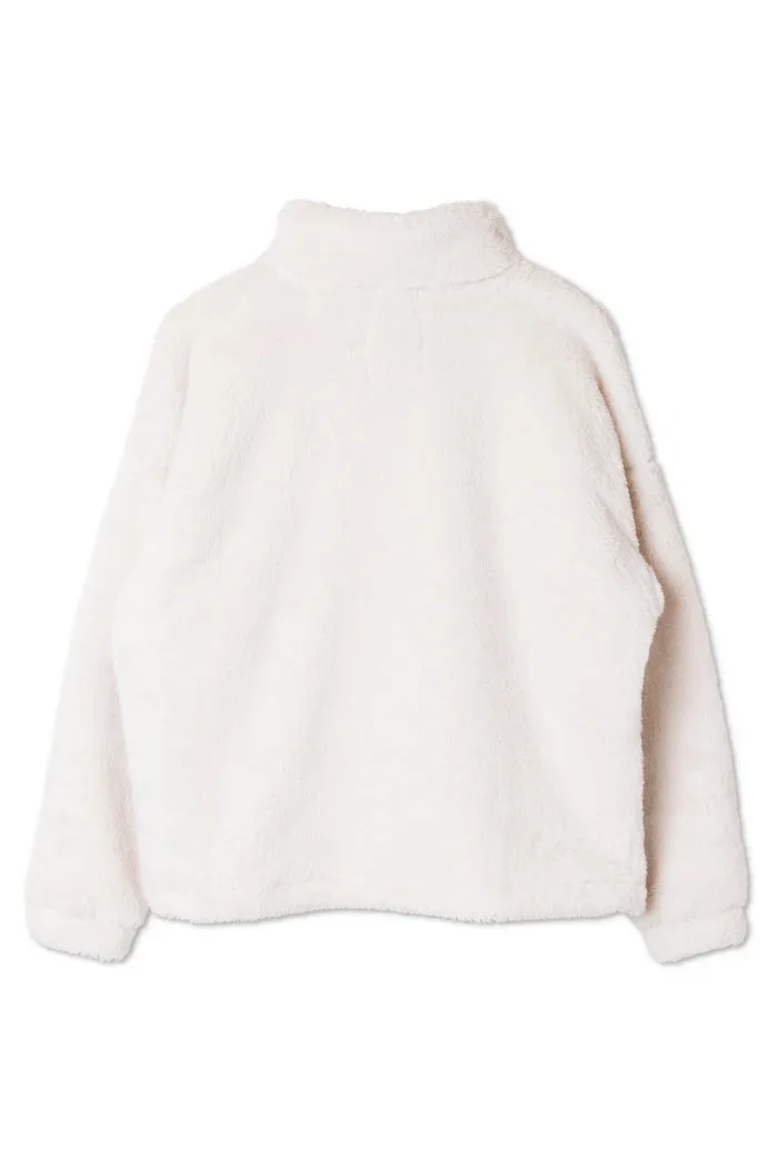 Women's Kavu | Rockhaven Half Zip Pullover | Chalk