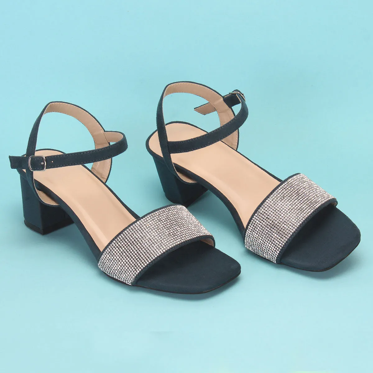 Womens "ELIA" Decorated Evening Party Sandals