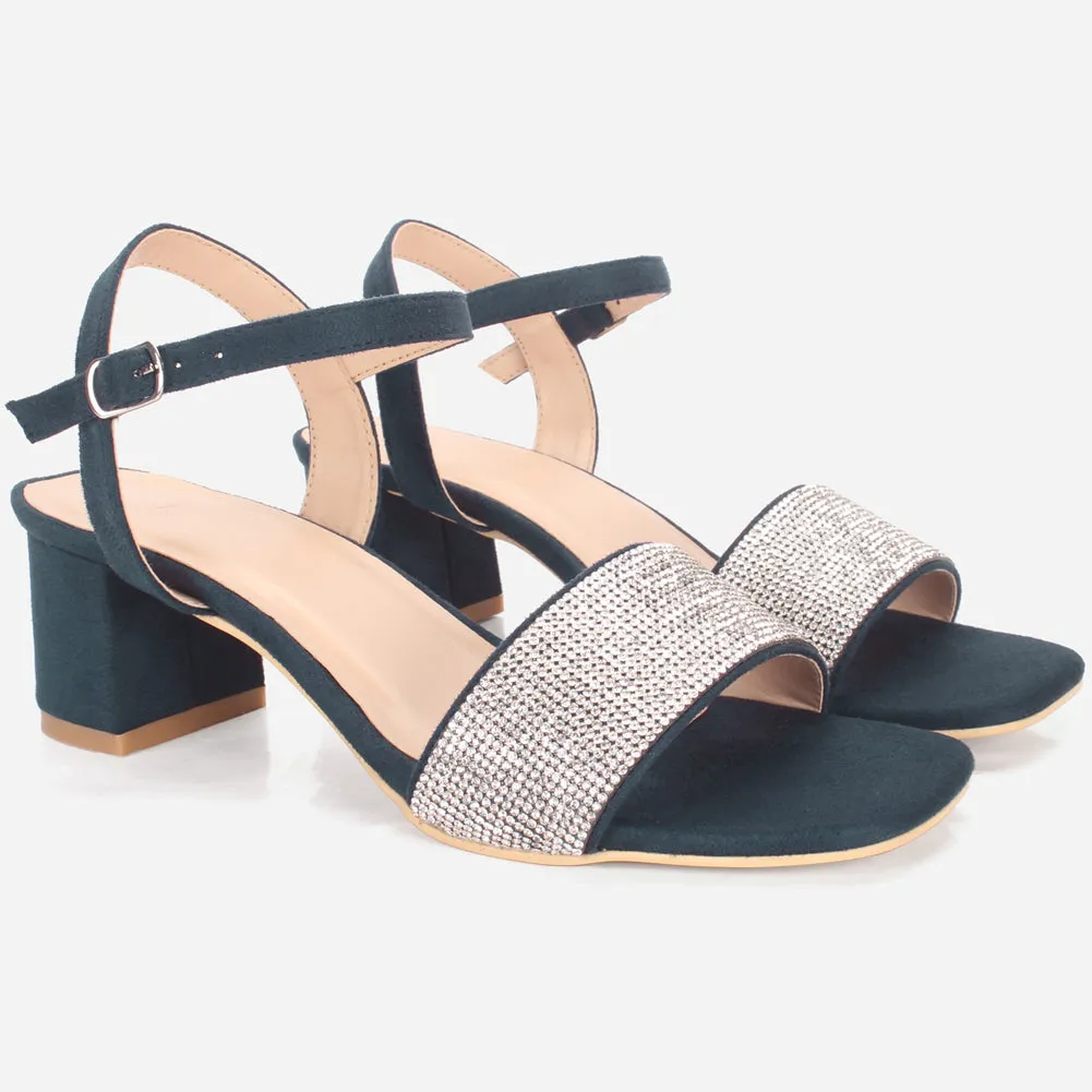 Womens "ELIA" Decorated Evening Party Sandals