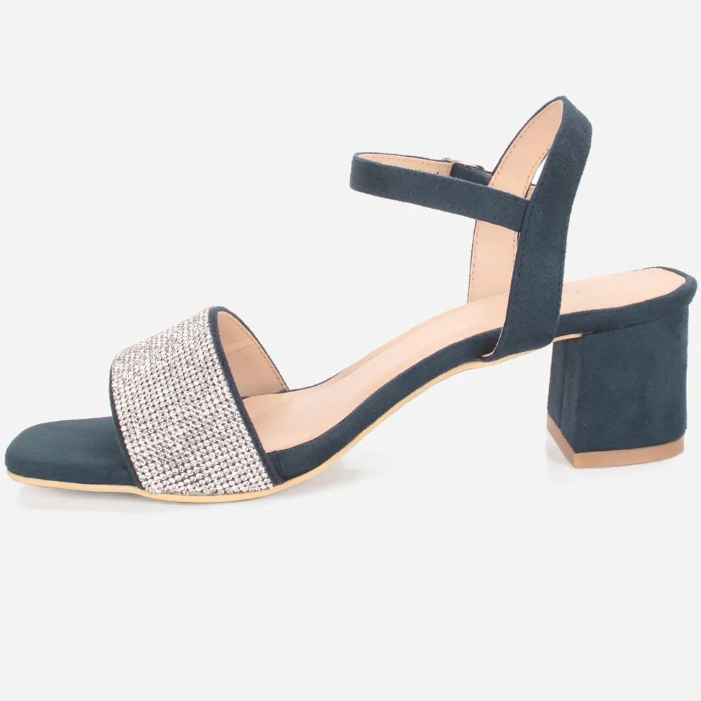 Womens "ELIA" Decorated Evening Party Sandals