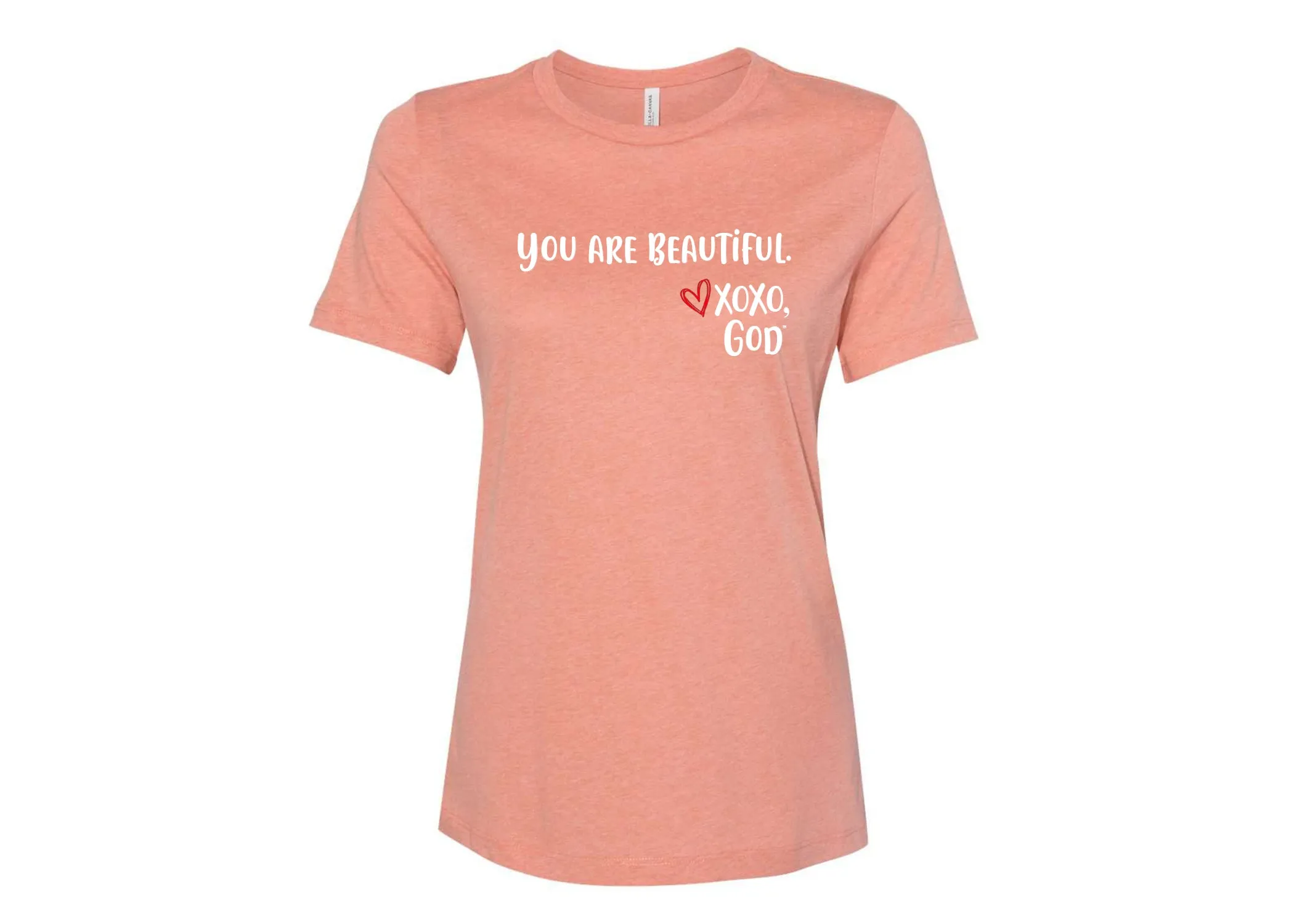 Women's Relaxed Tee - You are Beautiful.