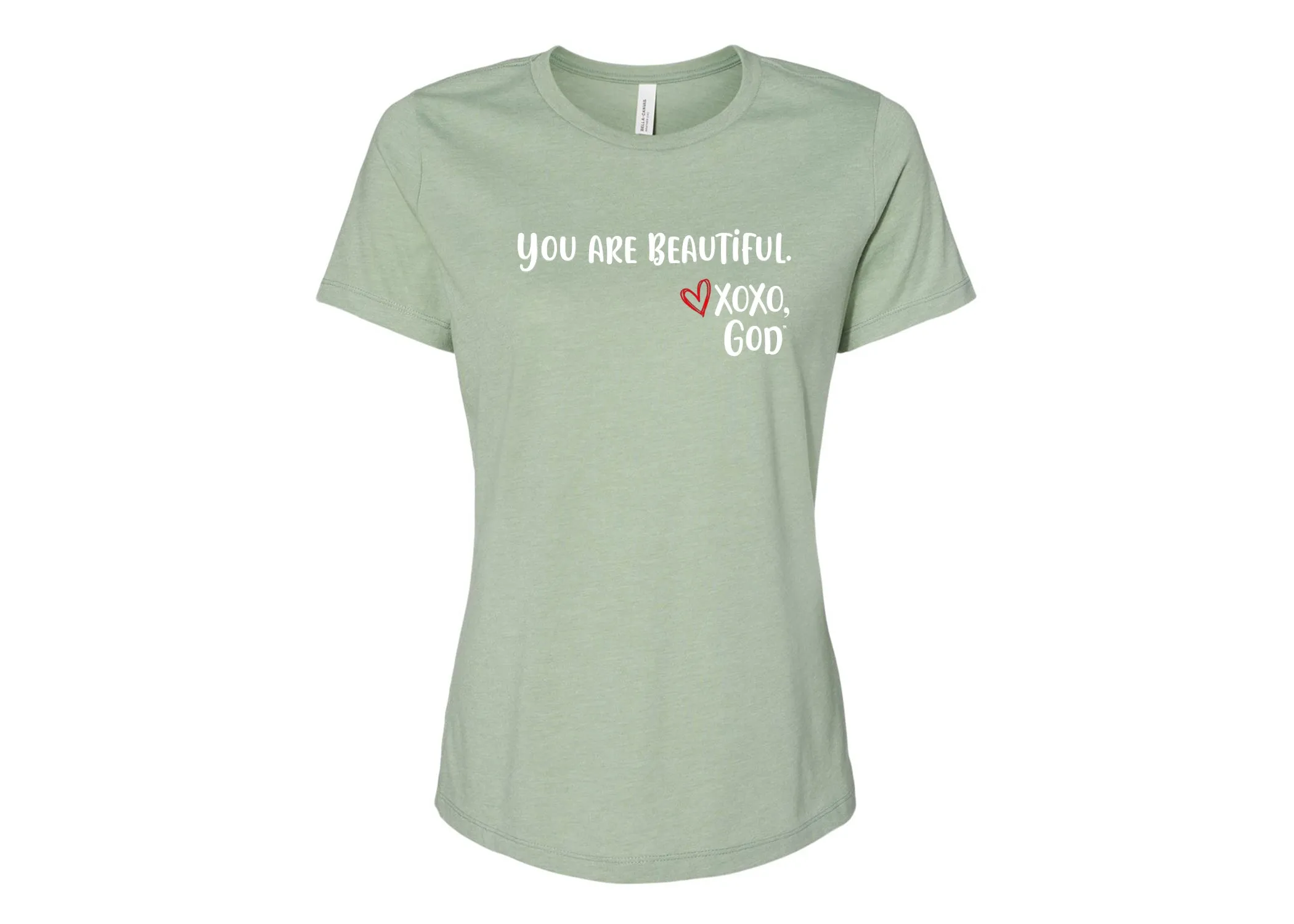 Women's Relaxed Tee - You are Beautiful.