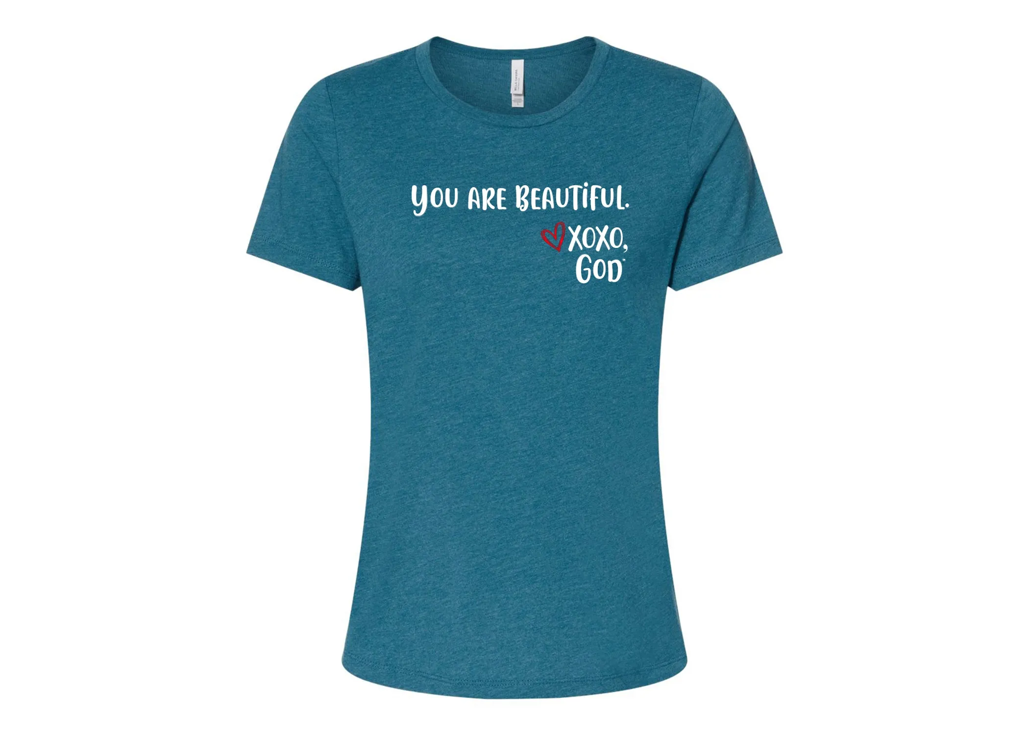 Women's Relaxed Tee - You are Beautiful.