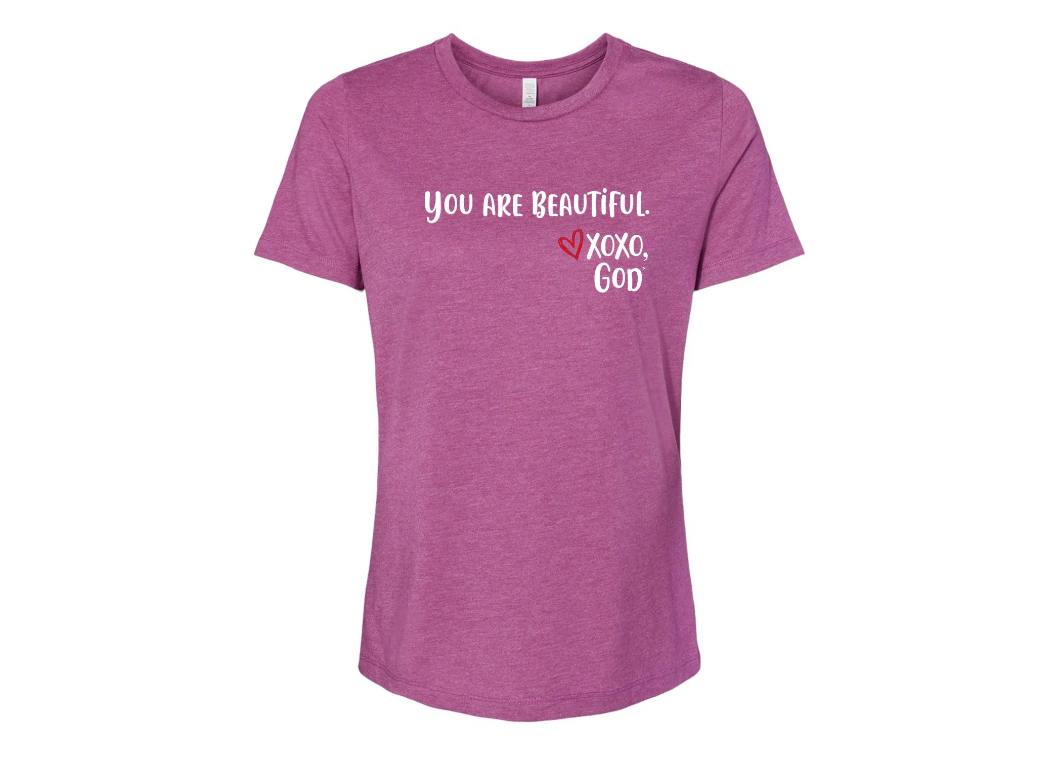 Women's Relaxed Tee - You are Beautiful.