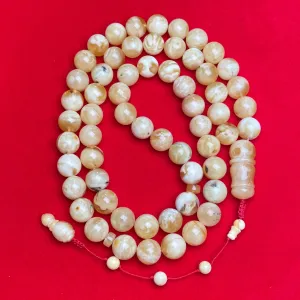 YELLOW/WHITE AMBER MISBAHA 14,8mm 116g
