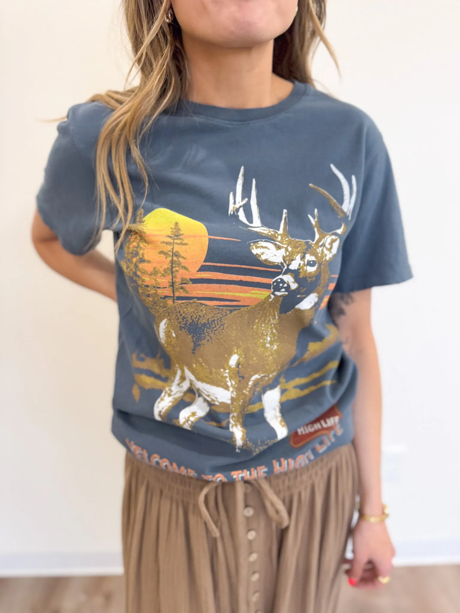 Zaylee Miller Deer Tee