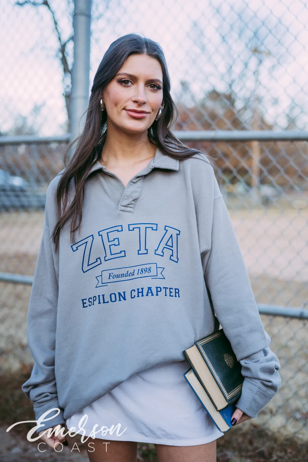 Zeta Tau Alpha Founded 1898 Collared Crew