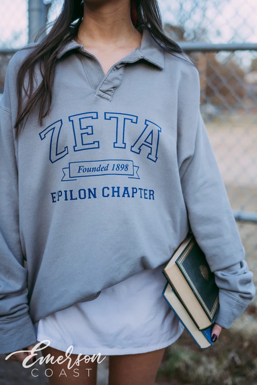 Zeta Tau Alpha Founded 1898 Collared Crew
