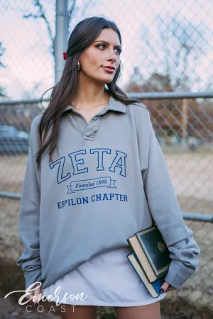 Zeta Tau Alpha Founded 1898 Collared Crew
