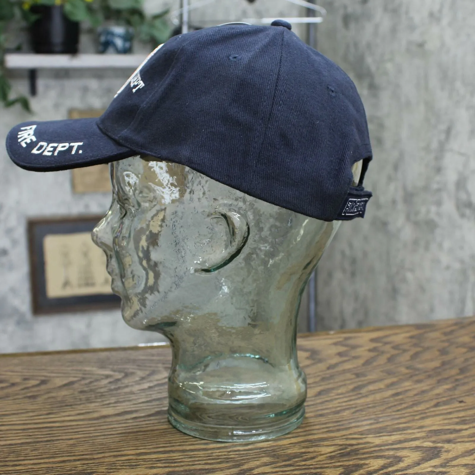 ZUZIFY Men's Fire Department Embroidered Emblem Baseball Hat