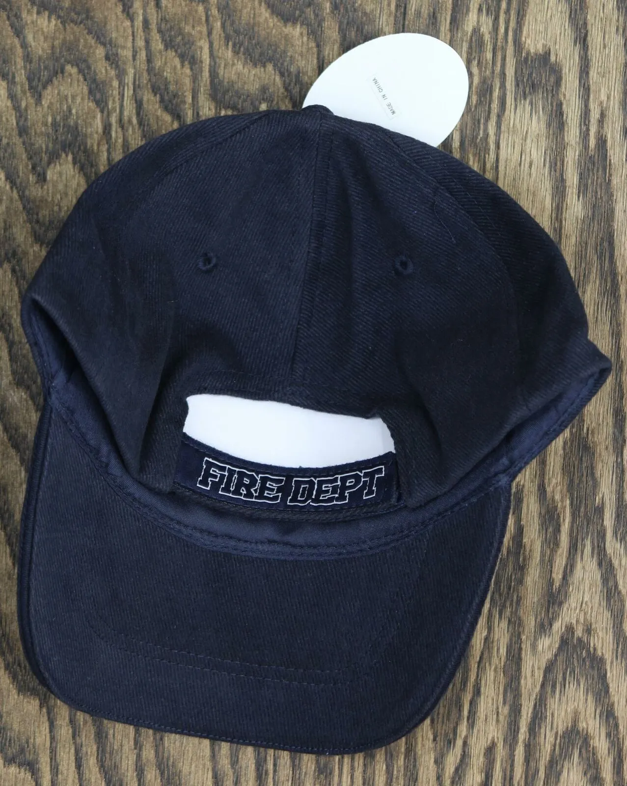 ZUZIFY Men's Fire Department Embroidered Emblem Baseball Hat